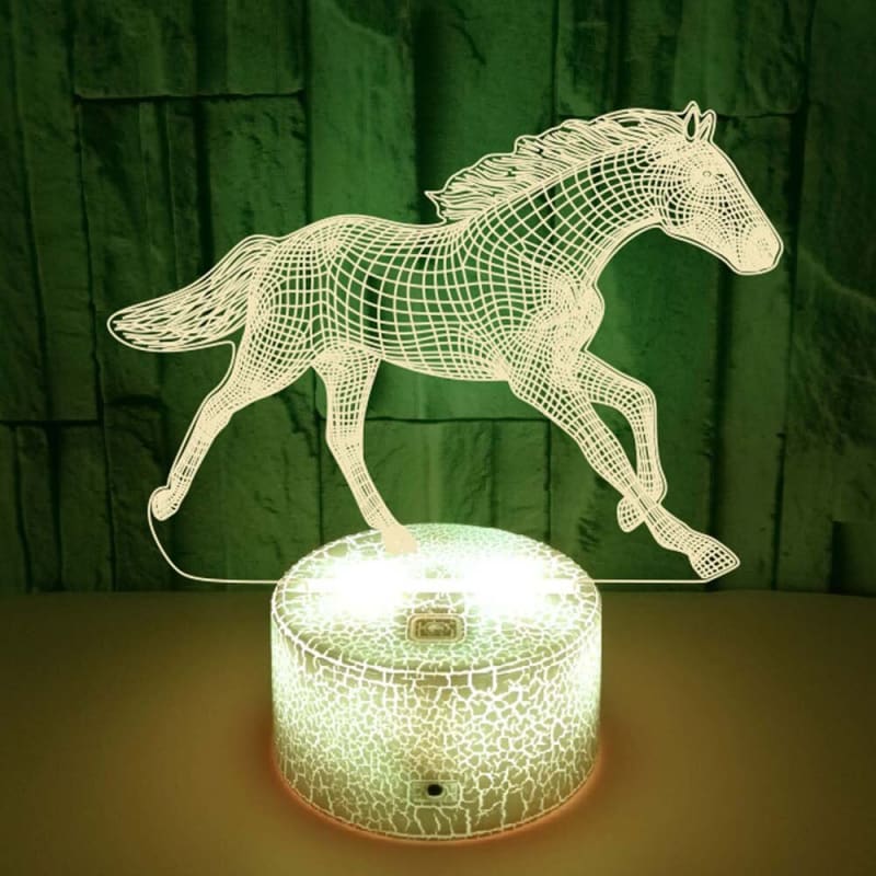 3D night light horse - Dream Horse
