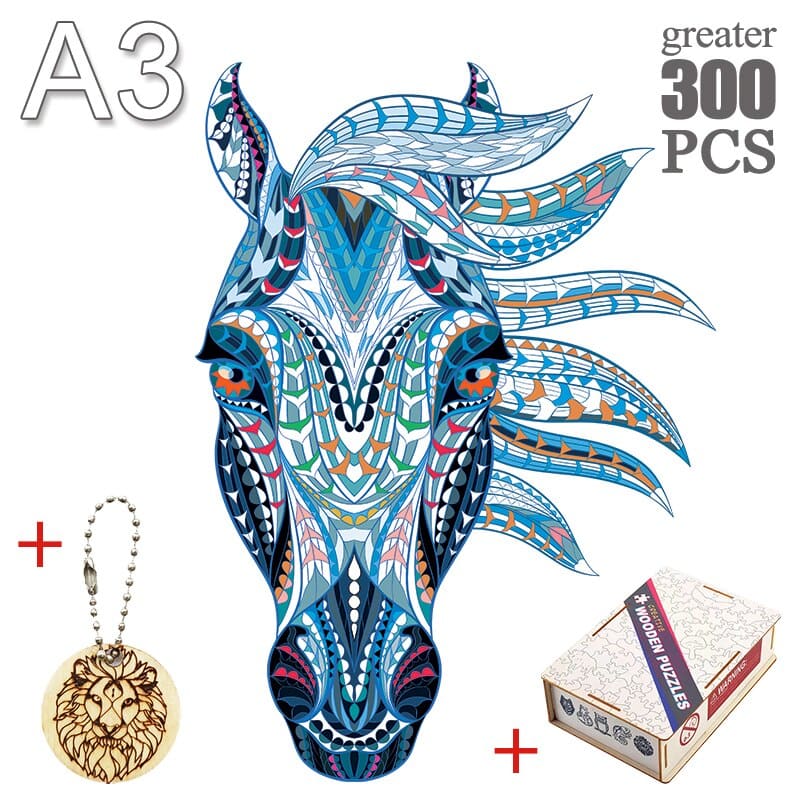 3D wooden horse puzzle - Dream Horse