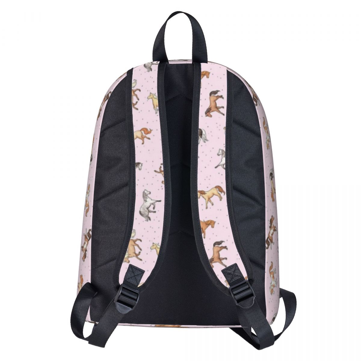 Pink horse backpack
