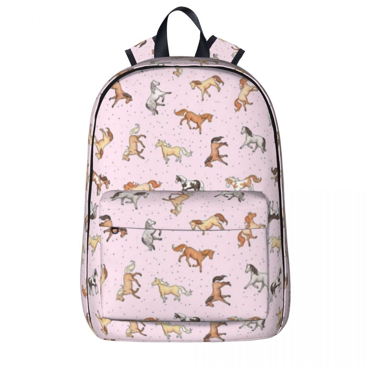 Pink horse backpack