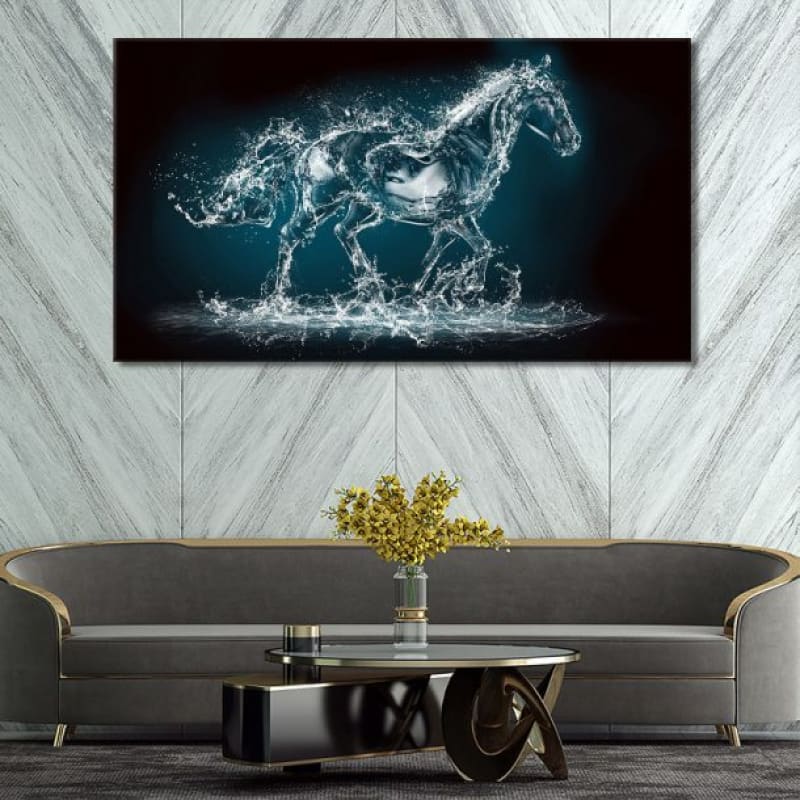 Abstract horse painting - Dream Horse