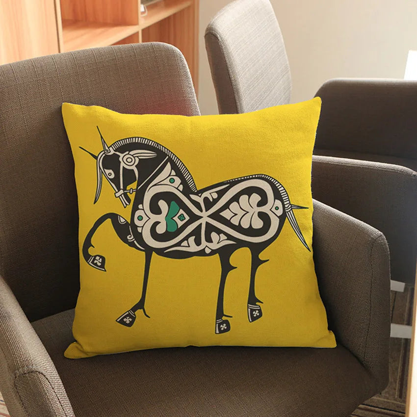 Equestrian themed pillows Dream Horse