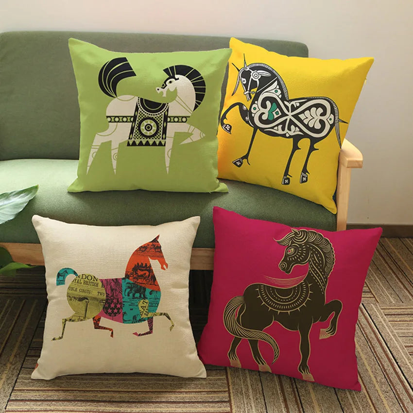 Equestrian themed pillows Dream Horse