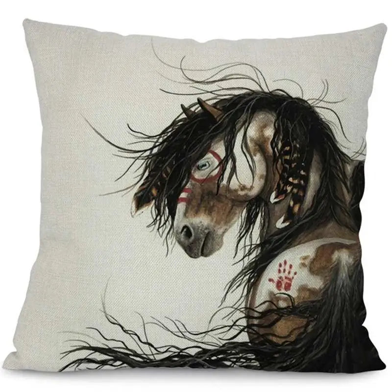 Horse throw pillow Dream Horse