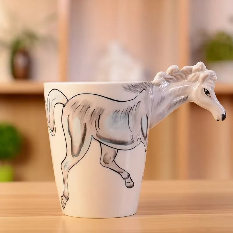 Coffee mug with horses Dream Horse