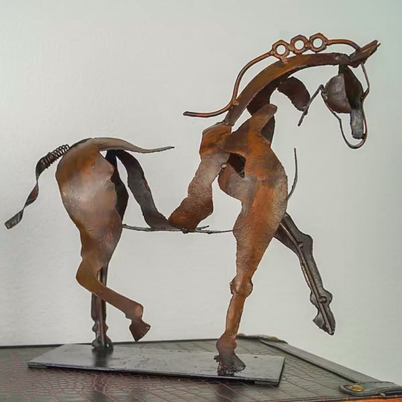 Metal horse lamp - Dream Horse