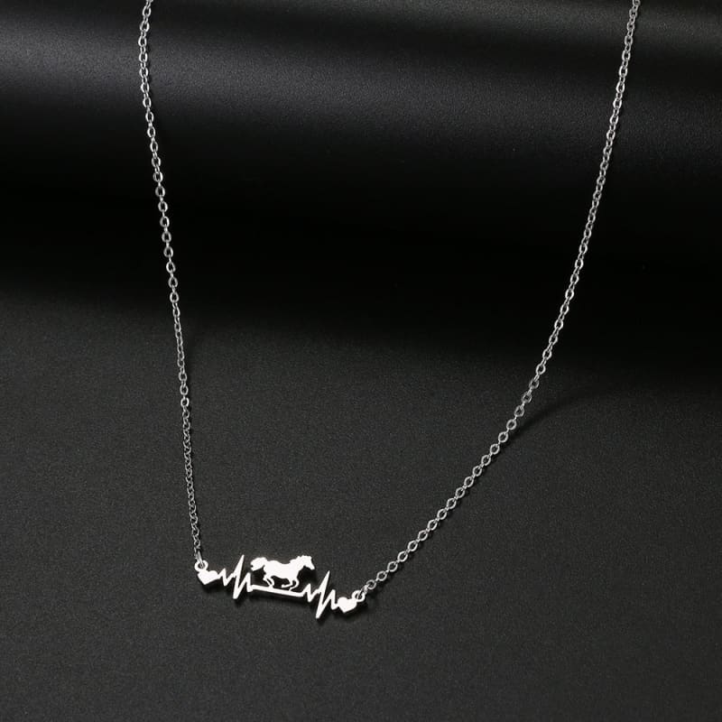 Necklace with horse pendants (Women) - Dream Horse