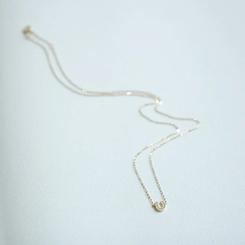 Sterling silver horseshoe pendant Dream Horse